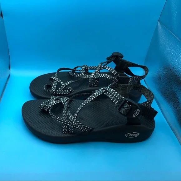 Chaco | Shoes | Chaco Zx 2 Black White Strappy Sandals Size 8
